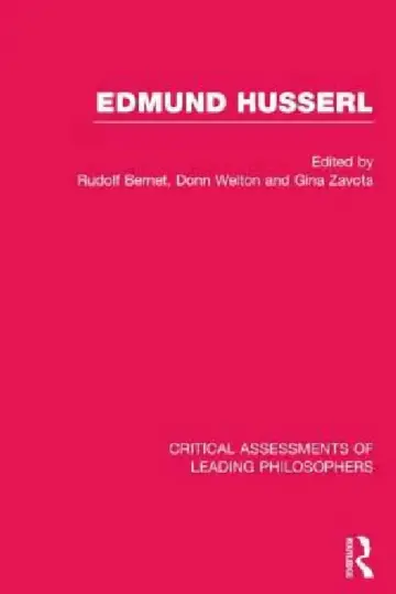 Cover of Edmund Husserl