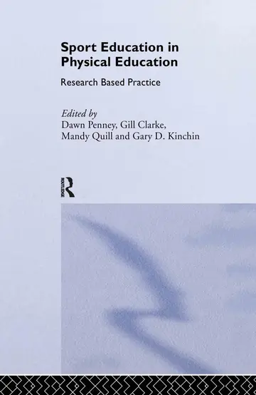 Cover of Sport Education in Physical Education