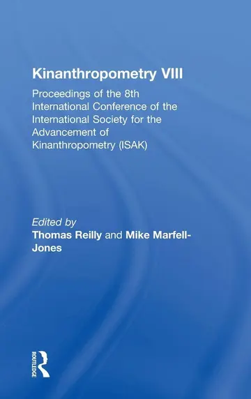 Cover of Kinanthropometry VIII