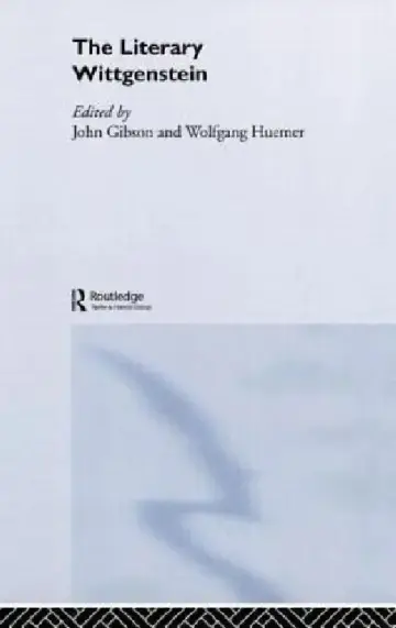 Cover of The Literary Wittgenstein