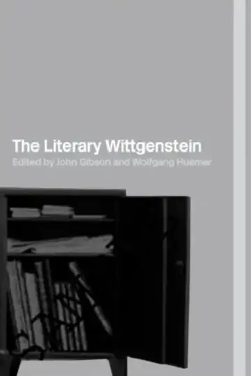 Cover of The Literary Wittgenstein
