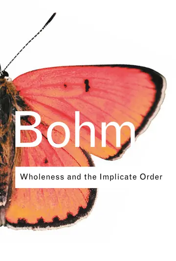 Cover of Wholeness and the Implicate Order