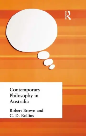 Cover of Contemporary Philosophy in Australia