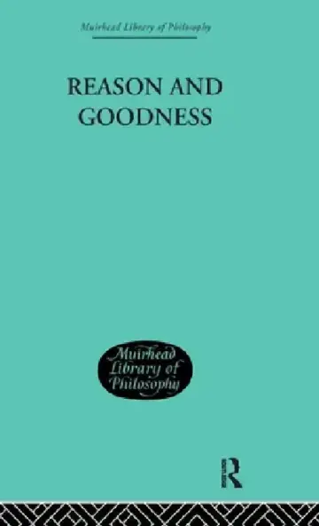 Cover of Reason and Goodness