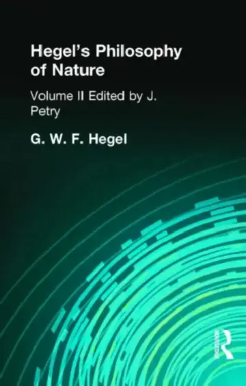 Cover of Hegel's Philosophy of Nature