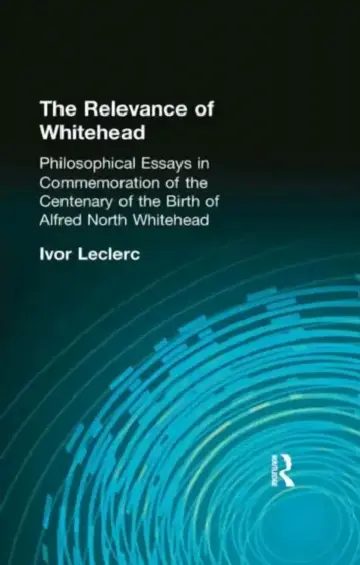 Cover of The Relevance of Whitehead