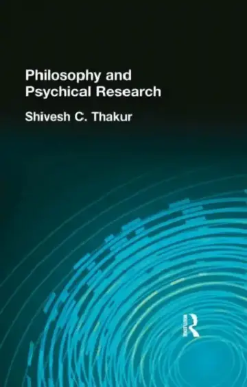 Cover of Philosophy and Psychical Research