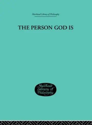 Cover of The Person God Is