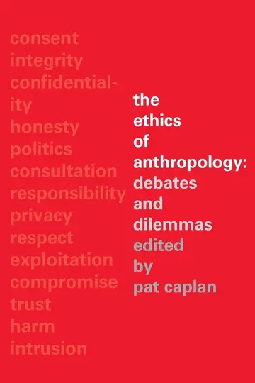 Cover of The Ethics of Anthropology
