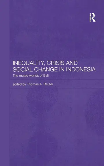 Cover of Inequality, Crisis and Social Change in Indonesia