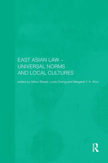 Cover of East Asian Law
