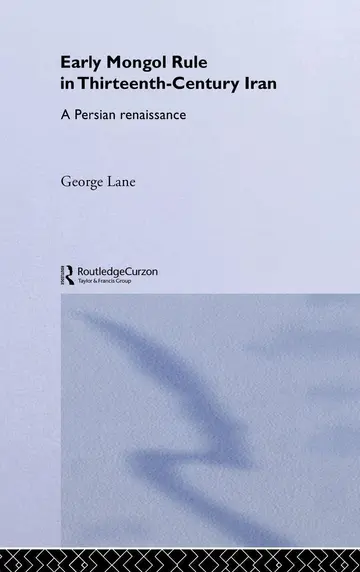 Cover of Early Mongol Rule in Thirteenth-Century Iran