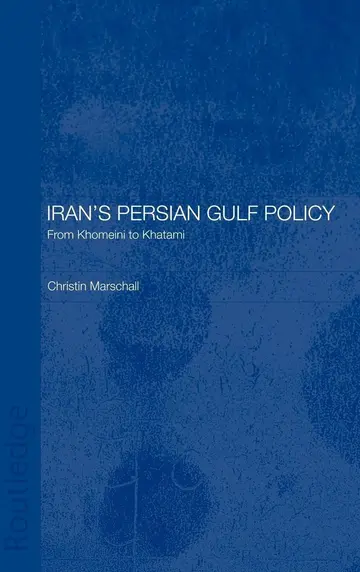 Cover of Iran's Persian Gulf Policy