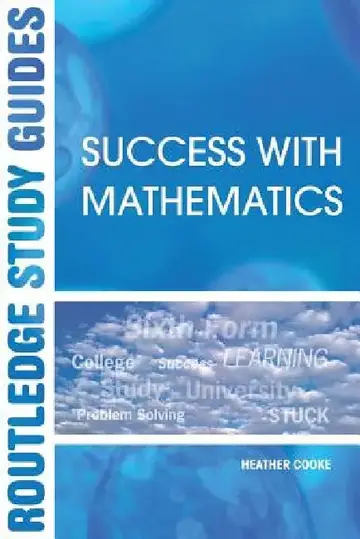 Cover of Success with Mathematics