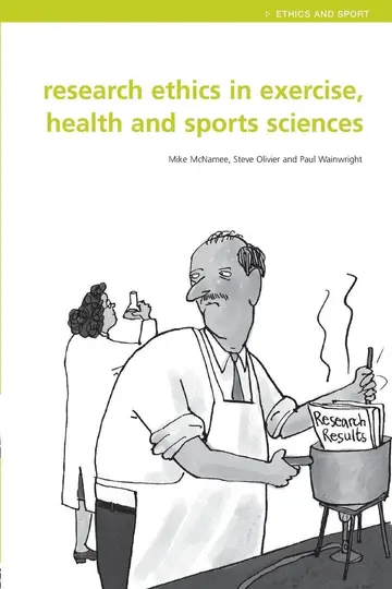 Cover of Research Ethics in Exercise, Health and Sports Sciences