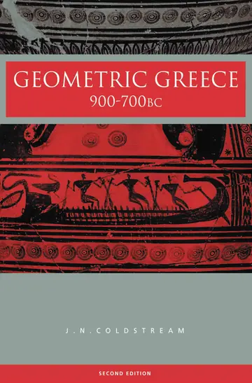 Cover of Geometric Greece