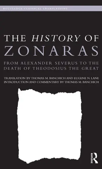Cover of The History of Zonaras