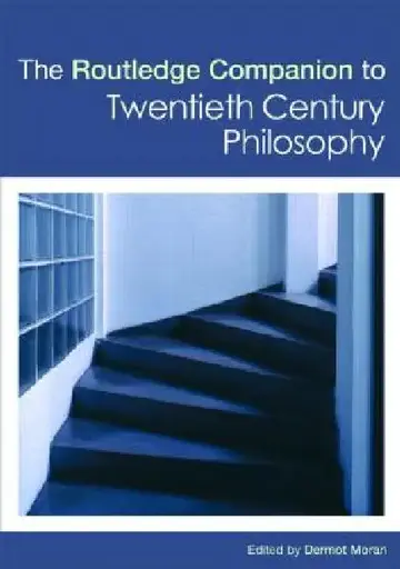 Cover of The Routledge Companion to Twentieth Century Philosophy
