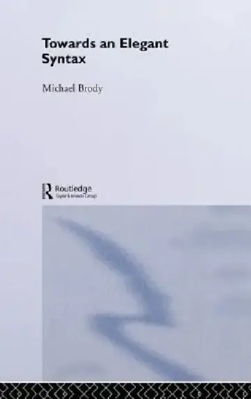Cover of Towards an Elegant Syntax