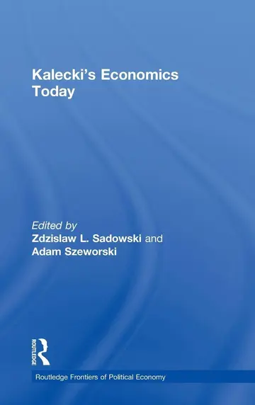 Cover of Kalecki's Economics Today