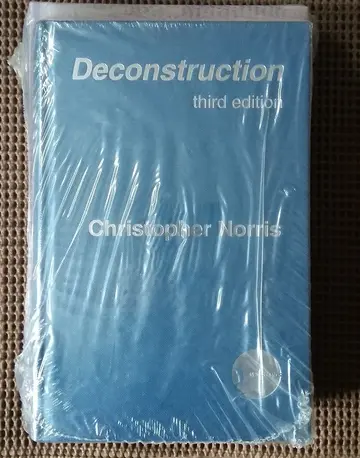 Cover of D. Structuralism, Post-Structuralism, Deconstruction