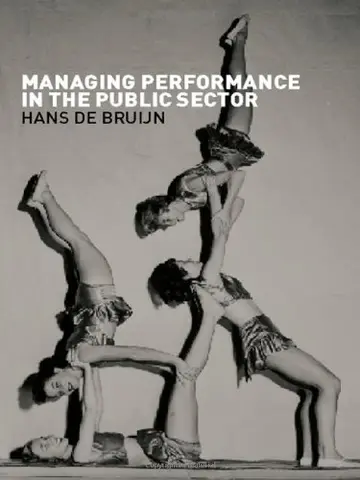 Cover of Managing Performance in the Public Sector