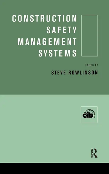 Cover of Construction Safety Management Systems