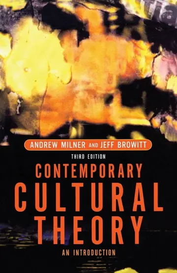 Cover of Contemporary Cultural Theory