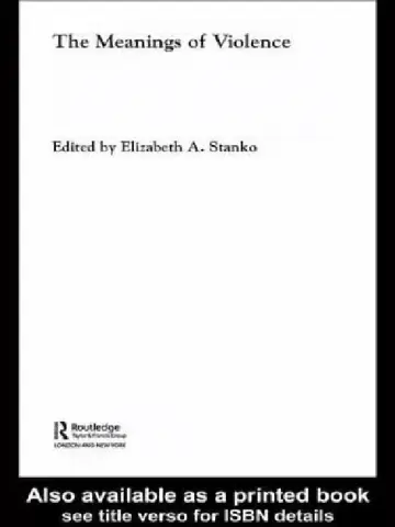 Cover of The Meanings of Violence