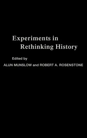 Cover of Experiments in Rethinking History