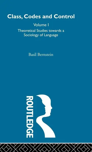 Cover of Class, Codes and Control