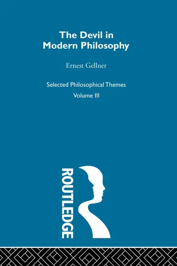 Cover of The Devil in Modern Philosophy