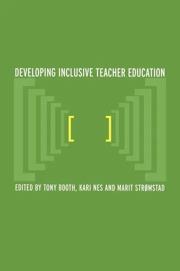 Cover of Developing Inclusive Teacher Education