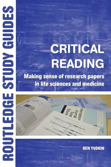 Cover of Critical Reading