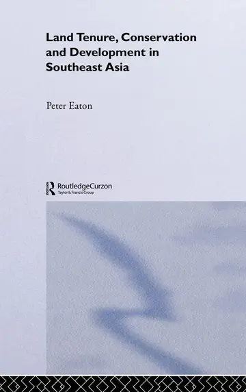 Cover of Land Tenure, Conservation and Development in Southeast Asia