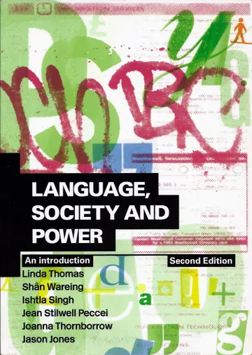 Cover of Language, Society and Power