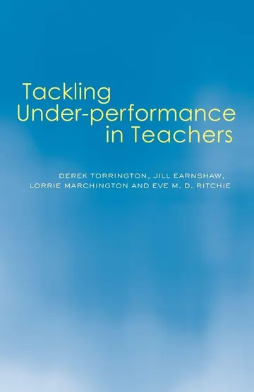 Cover of Tackling Under Performance in Teachers