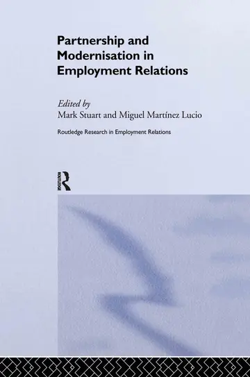 Cover of Partnership and Modernisation in Employment Relations