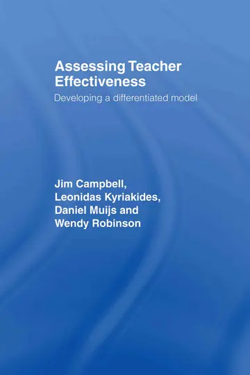Cover of Assessing Teacher Effectiveness