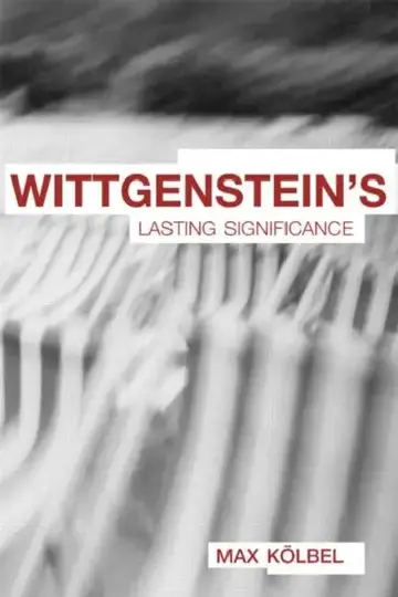 Cover of Wittgenstein'S Lasting Significance