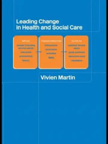 Cover of Leading Change in Health and Social Care
