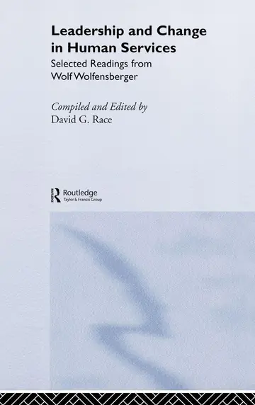 Cover of Leadership and Change in Human Services