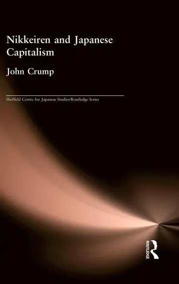 Cover of Nikkeiren and Japanese Capitalism