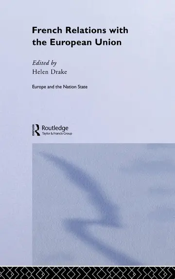 Cover of French Relations with the European Union