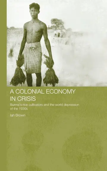 Cover of A Colonial Economy in Crisis