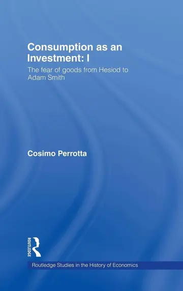 Cover of Consumption as an Investment