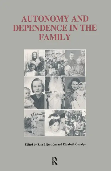 Cover of Autonomy and Dependence in the Family