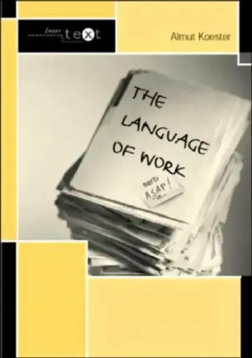 Cover of The Language of Work