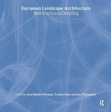 Cover of European Landscape Architecture