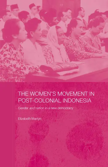 Cover of The Women's Movement in Post-colonial Indonesia